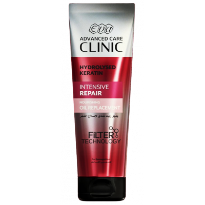 EVA ADVANCED CARE CLINIC HYDROLYSED KERATIN INTENSIVE REPAIR NOURISHING OIL REPLACEMENT 190 ML